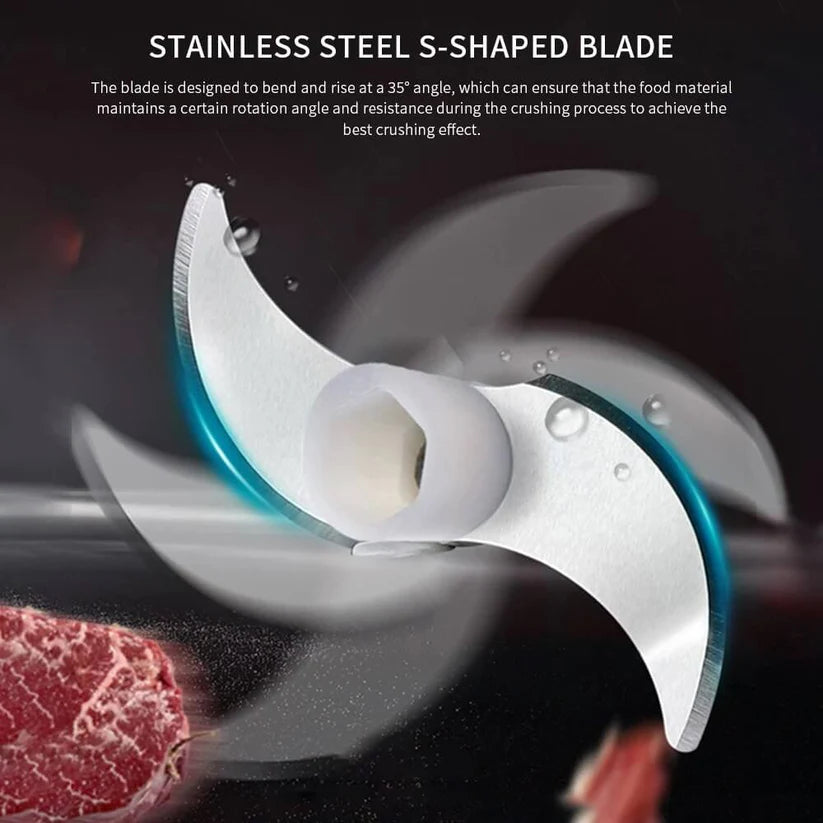 Last Day 60%OFF - 🎁 250ML Mini Electric Garlic Cutter Multifunctional Food Chopper USB Rechargeable🔥